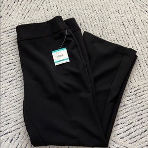 Anne Klein Black Trouser Pant 16P